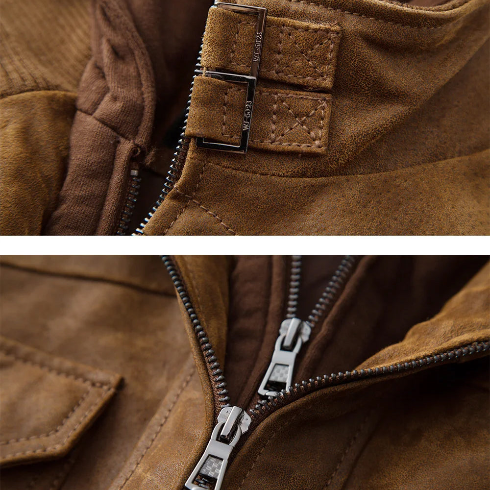 Lorenzo Vitali Ironwood Leather Jacket